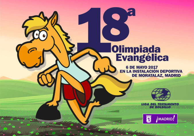 Cartel de la 18.ª Olimpiada Evangélica de Madrid, 2017